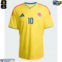 Moški Nogometni dresi Kolumbija James Rodriguez #10 Domači SP 2026 Kratek Rokav